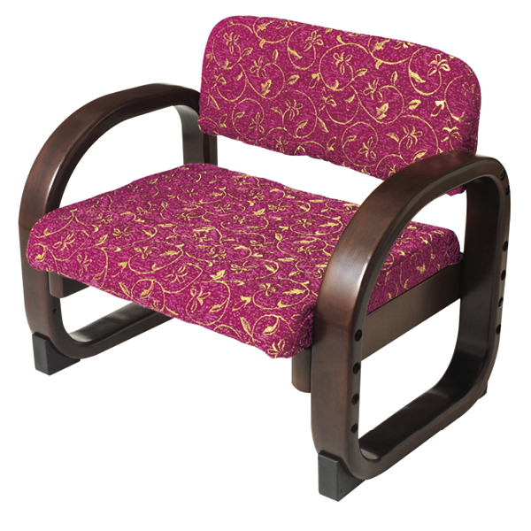 つた柄（エンジ）