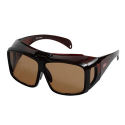 オーバーグラス/ブラウン