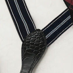 ブラック系（ストライプ）