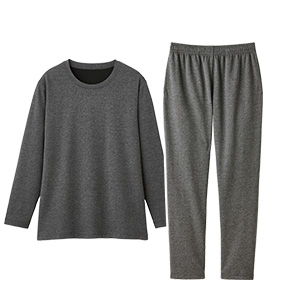 杢グレー/上下セット