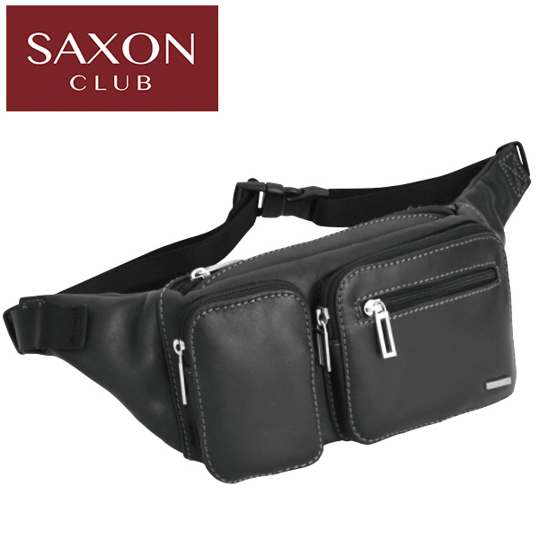 サクソン 薄マチウエストポーチ