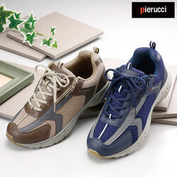 ピエルッチ 紳士楽々ウォーキングシューズ2色組