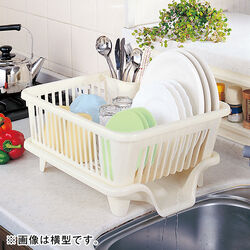 皿立て水切りかご｢流｣