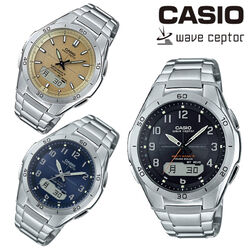 カシオ ソーラー電波時計WVA-M640D