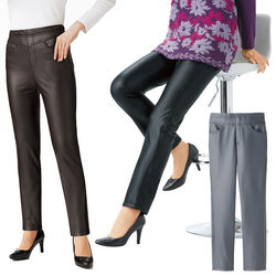 合皮裏ベロア完全防風パンツ