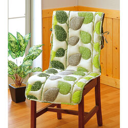 ハンドキルトチェアカバー2枚組