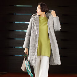 エコファーリバーシブルコート