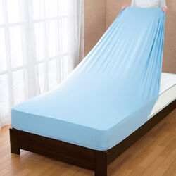 ベッドにフィットするのびのびボックスシーツ