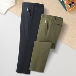 タルテックス ストレッチカラーパンツ2色組