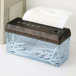 電動卓上シュレッダー