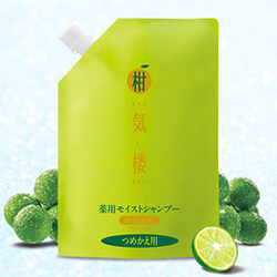 柑気楼 薬用モイストシャンプープレミアム 詰替用500g