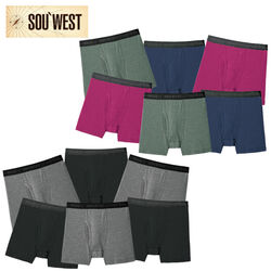 サー・ウェスト 紳士綿混ニットトランクス6枚組
