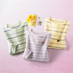 日本製タックジャカードプルオーバー