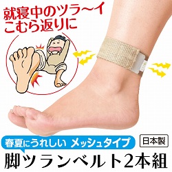 脚ツランベルトメッシュタイプ2本組