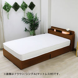 機能性バツグン！引出し付ベッド【メーカー直送】
