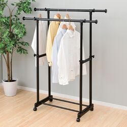 伸縮ダブルハンガー