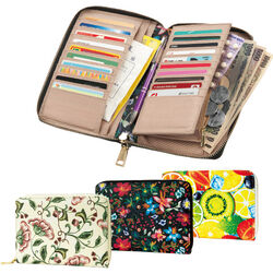 収納たっぷりお薬手帳ケース