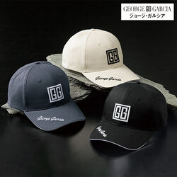 ジョージ・ガルシア 綿100％刺しゅう入キャップ