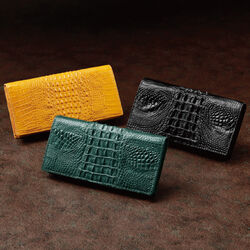 ホーンバック クロコダイル財布