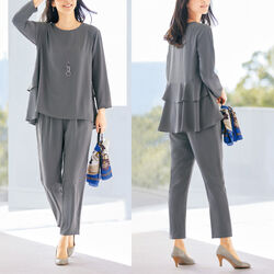 後ろティアードセットアップ