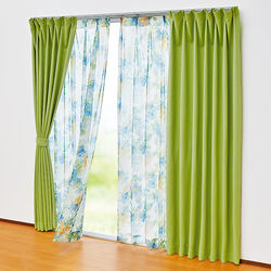 2級遮光カーテン・レースセット