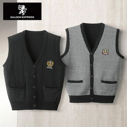 サルーン・エクスプレス 前開きダンディーベスト2色組
