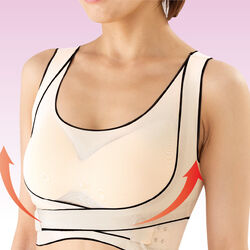 ノンワイヤー腰らくブラ