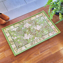 シェニールジャカード織玄関マット