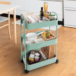 組立式スチールパイプ3段ラック