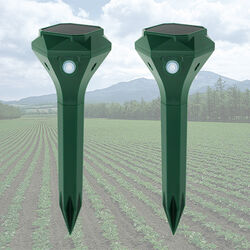 NEW モグラ撃退器2本組