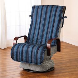 綿100％しじら織座椅子カバー