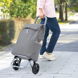 軽量フック付保冷保温ショッピングカート