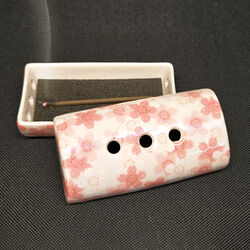 美濃焼寝かせる線香皿