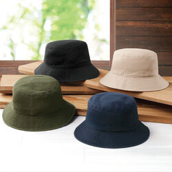 洗い加工カジュアルコットンハット
