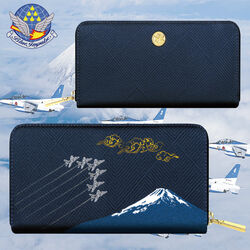 ブルーインパルス西陣織財布