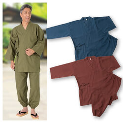 パリス 年中無休作務衣