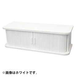 ジャバラ扉式カウンター上収納庫