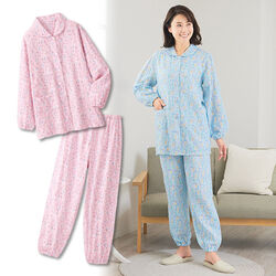 綿やわらかダブルガーゼパジャマ