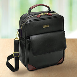 ルイ ジョルジオ 豊岡製牛革使いショルダー