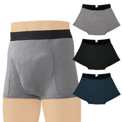 新 メガ吸水！！吸水消臭トランクス3色組