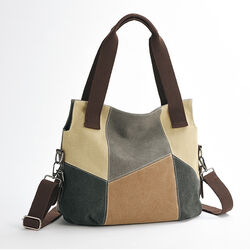 マルチカラー キャンバス 2WAYバッグ