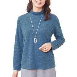 エアロウォーム ウェーブニット プルオーバー