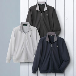 サルーンエクスプレス ワッフルカットソーブルゾン3色組