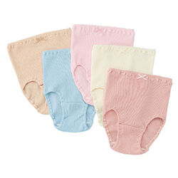 やみつきのびのびショーツ5色組