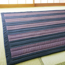 和装柄キルトこたつ敷き布団