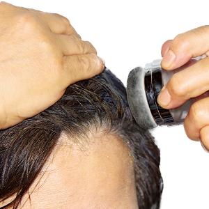 ポンポン頭皮ファンデ