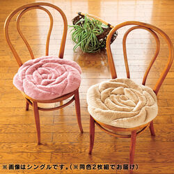 ローズ立体クッション