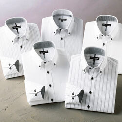 形態安定こだわり定番ワイシャツ5枚組