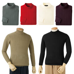 日本製ウール混セーター