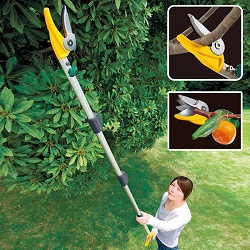 超軽量3段式コンパクト高枝切鋏